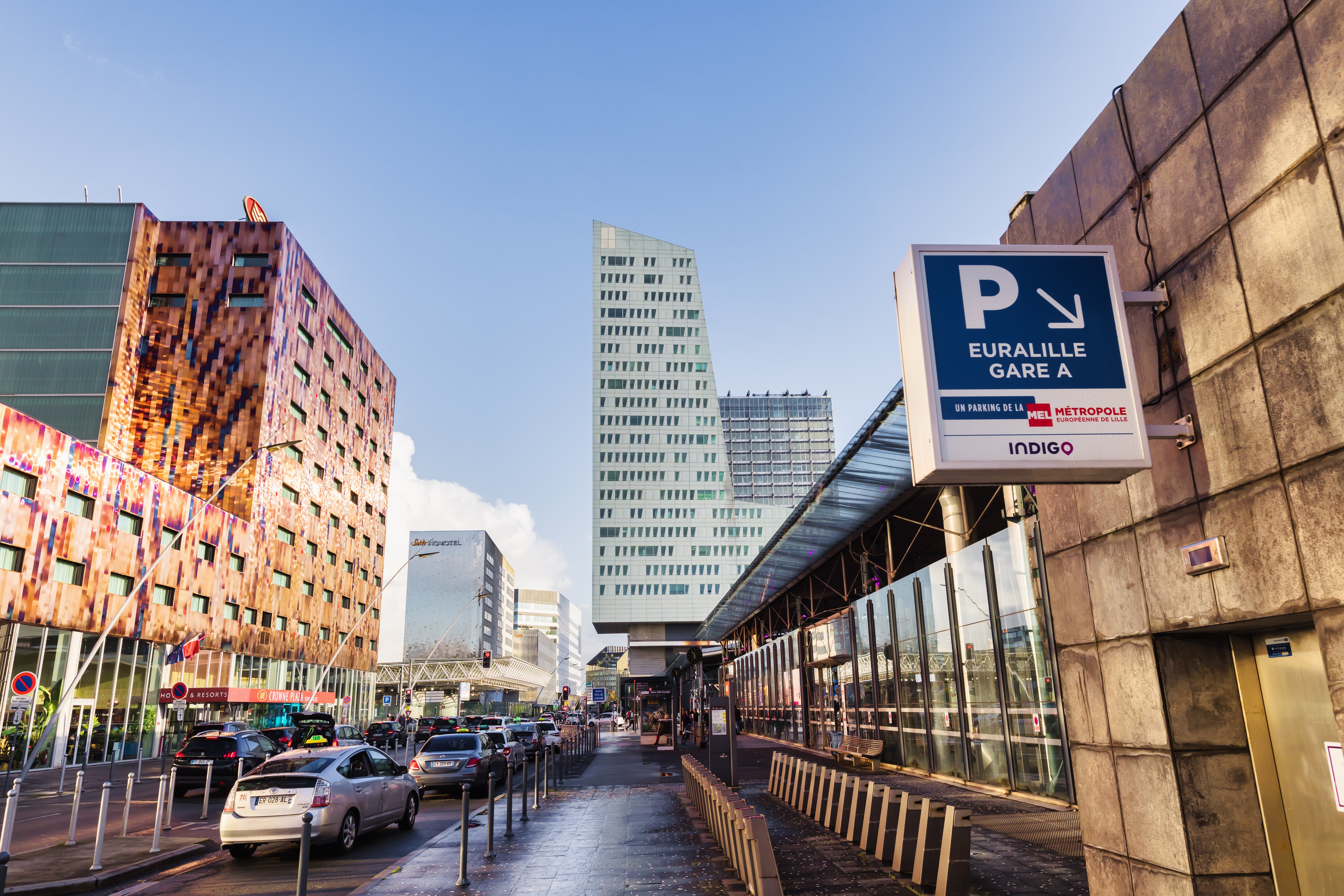 Gare de Lille-Flandres de nuit — taxi Lille gare disponible 24h/24